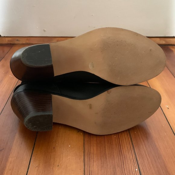 Julianne Hough for Sole Society Idelle Bootie, black leather, size 9.5, EUC - Picture 10 of 12